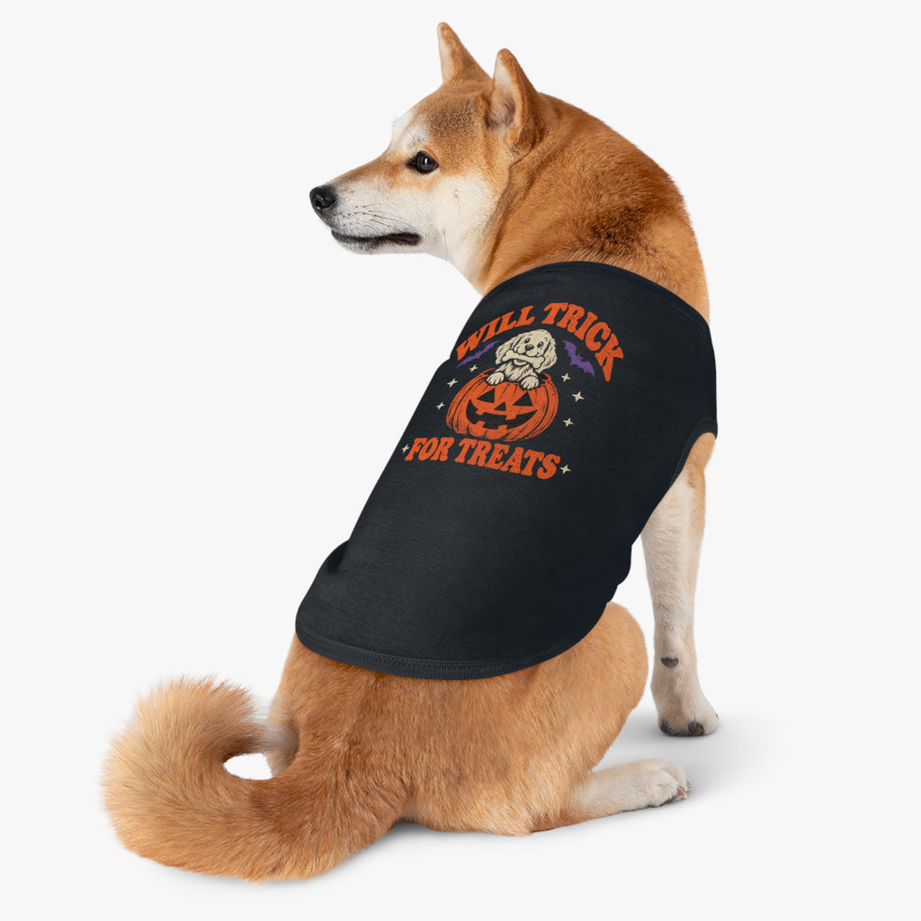 Will Trick for Treats dog shirt, additional view