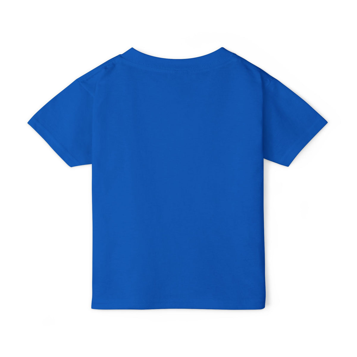 Lil Boo toddler tee in royal blue, back