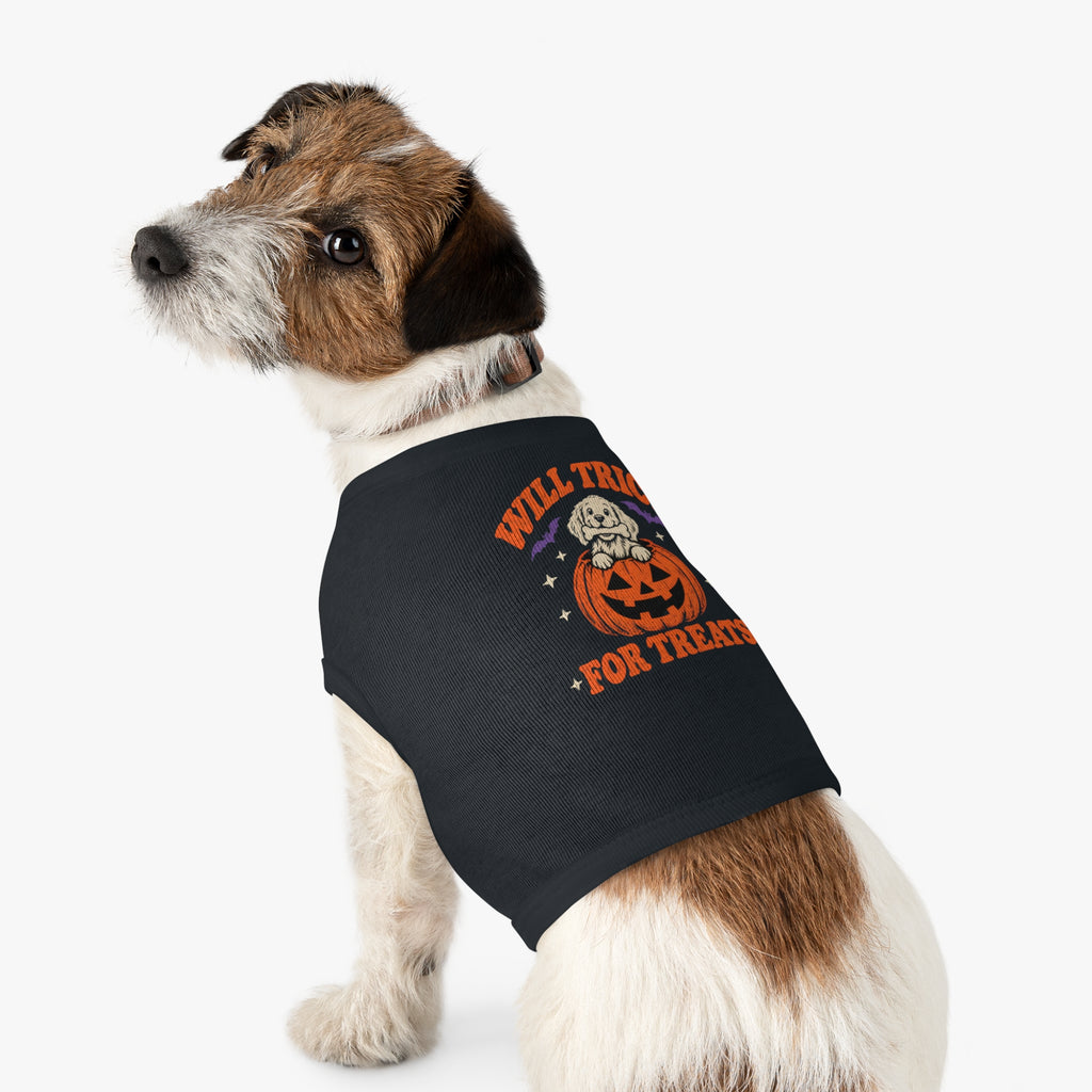Will Trick for Treats dog shirt, additional view