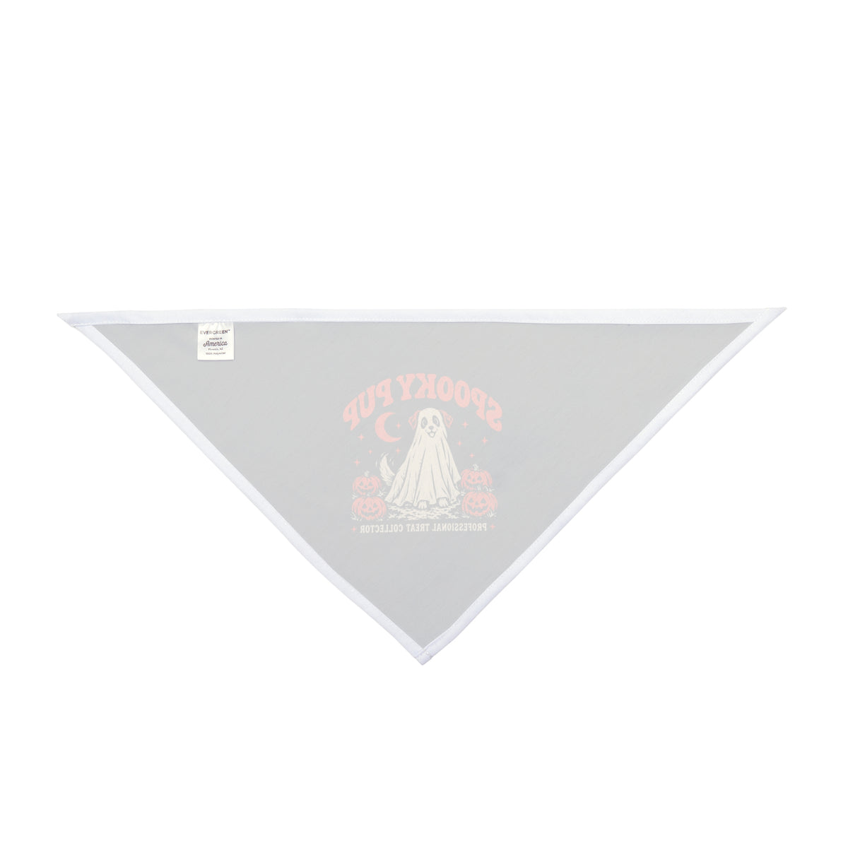 Spooky Pup dog bandana, additional view