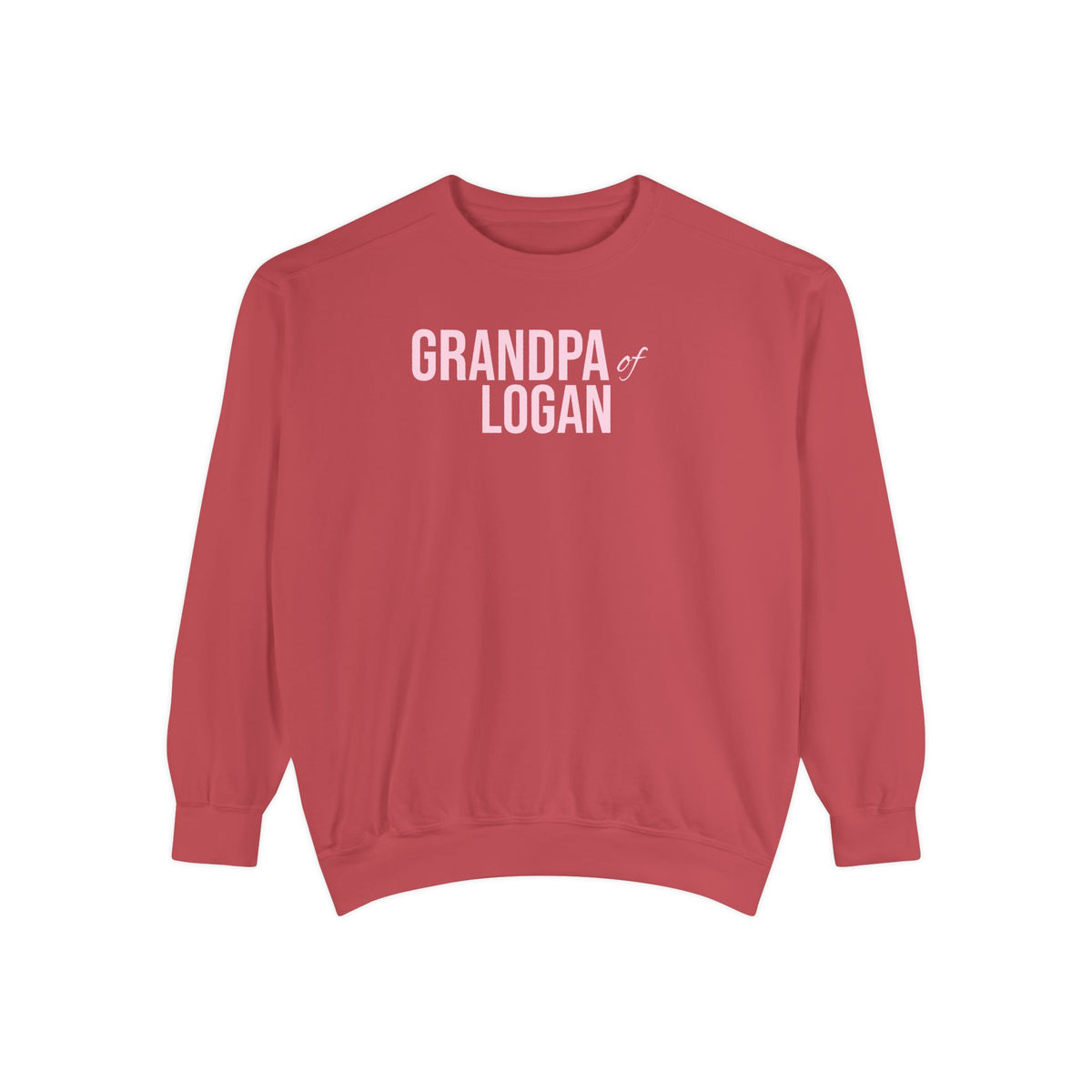 Personalized Grandpa Of Sweatshirt | Custom Grandkids Name Crewneck