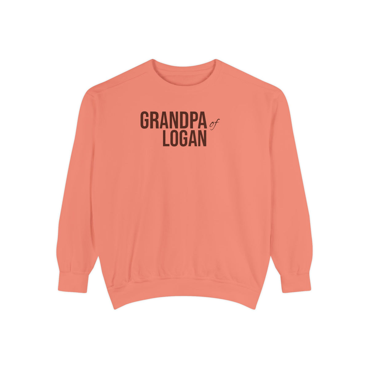 Personalized Grandpa Of Sweatshirt | Custom Grandkids Name Crewneck