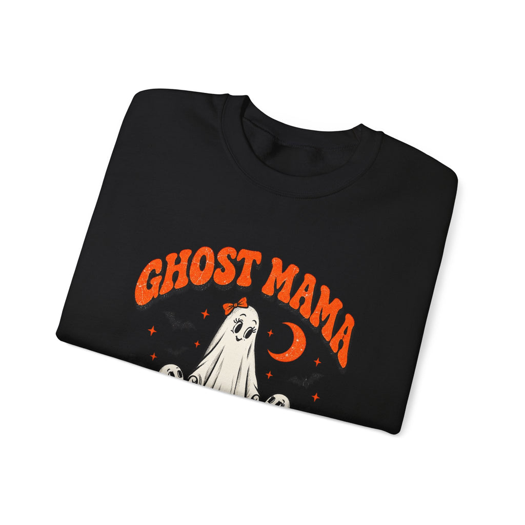 Ghost Mama Professional Boo Wrangler Halloween crewneck sweatshirt