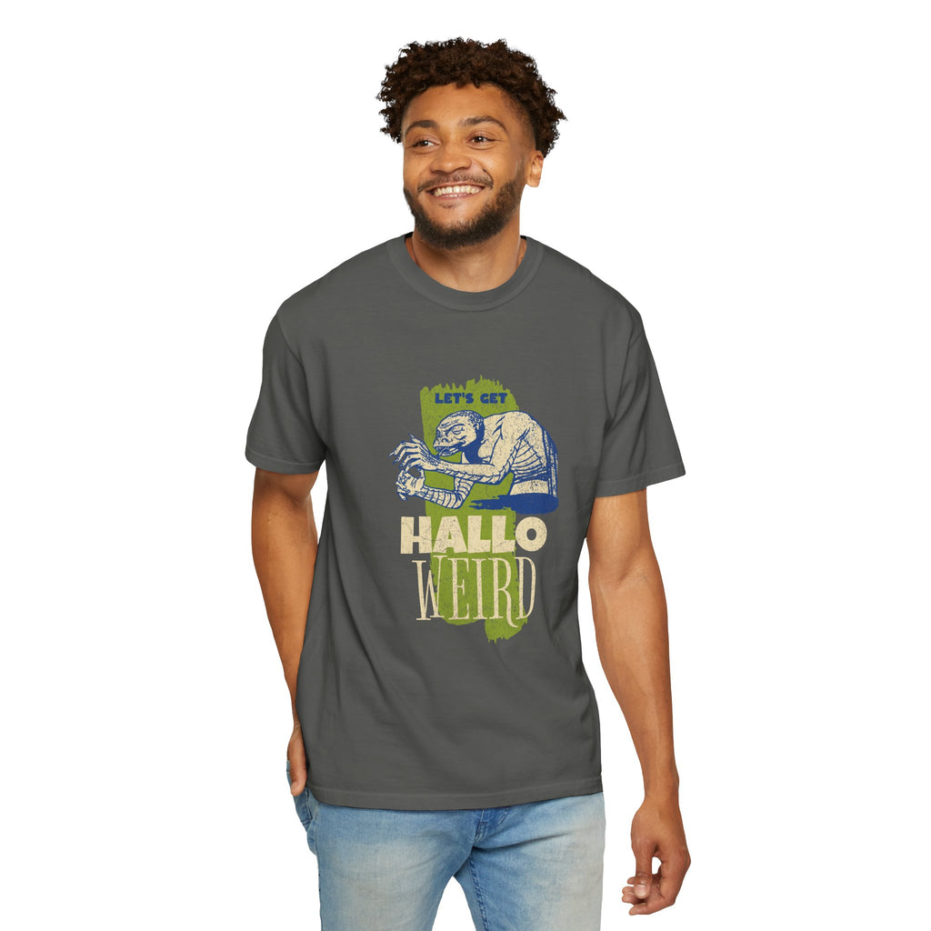 Hallo-Weird mummy Halloween shirt, additional view